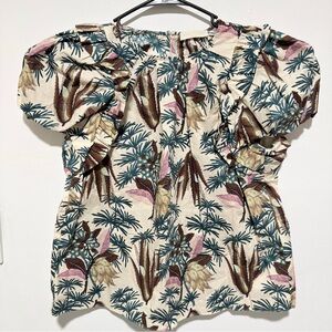 Ulla Johnson Botanical Print Blouse